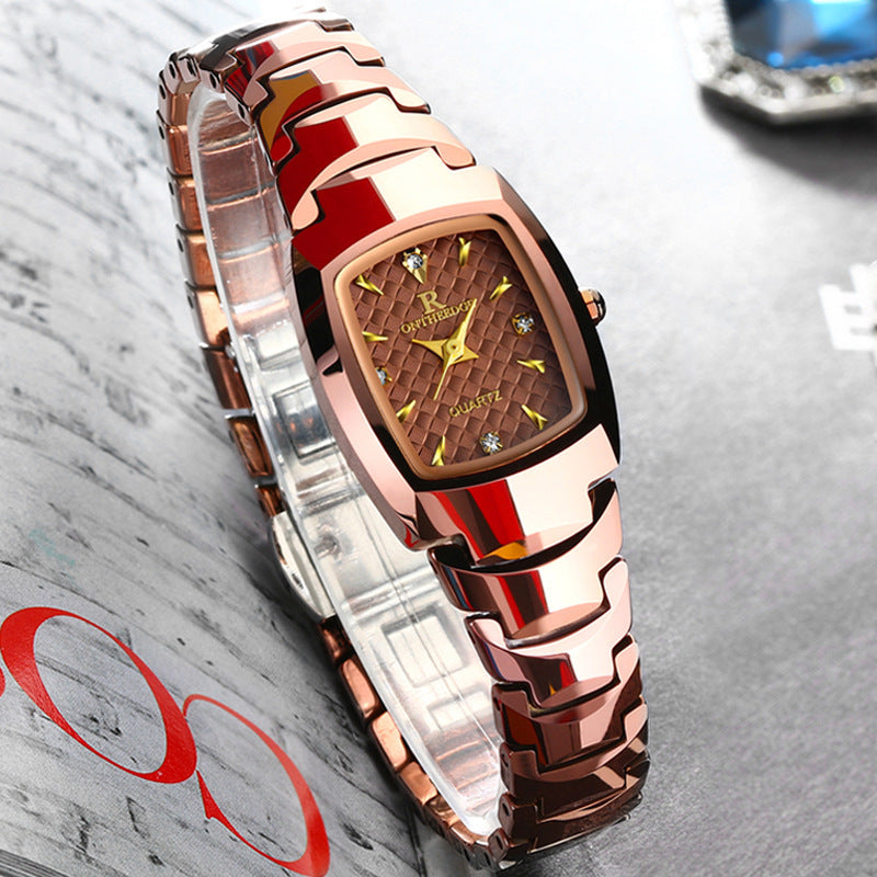 Montres Fashion Tungstene Solide Au Design De Luxe