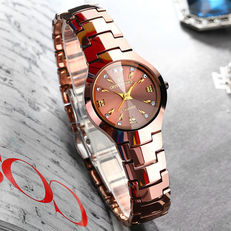 Montres Fashion Tungstene Solide Au Design De Luxe