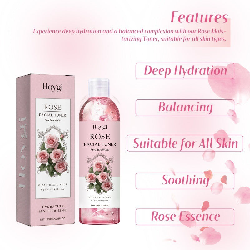 Découvrez notre Tonique Facial Rose Hoygi : L'Équilibre Parfait pour Votre Peau !