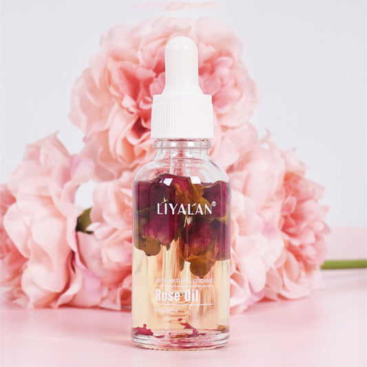 Huile de pétales de rose 30 ml Soins de la peau Beauté,Peau et cheveux