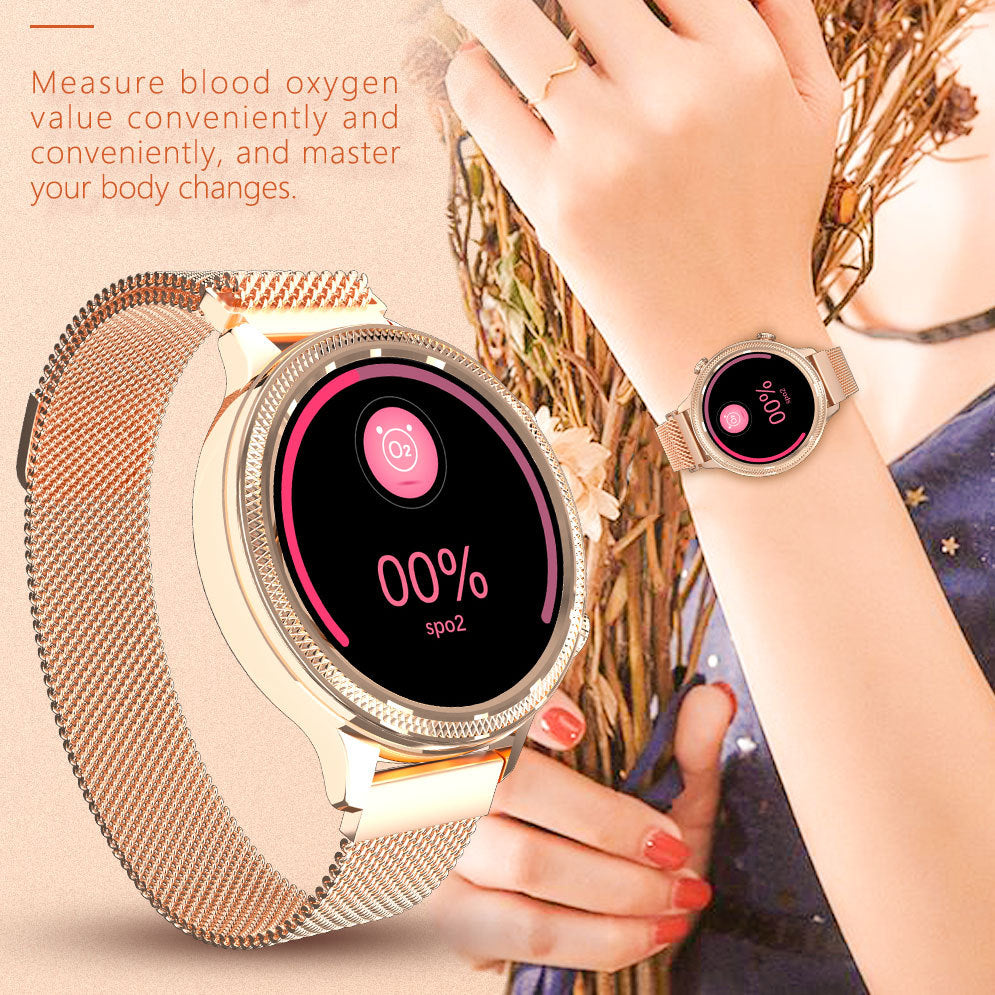 Bracelet intelligent fréquence cardiaque continue montre de sport pour dames