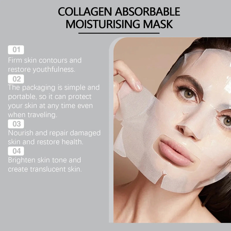 Bio Collagen True Deep Mask, Masque au collagène de nuit, Masque au collagène pour soins du visage, Masque hydratant anti-âge